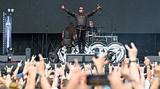 Festival Masters of Rock 2025 ve Vizovicích. N�mecká metalová kapela Varg...