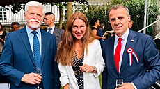 Francouzská ambasáda v Praze uspoádala k píleitosti Dne dobytí Bastily...