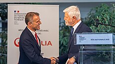 Francouzská ambasáda v Praze uspoádala k píleitosti Dne dobytí Bastily...