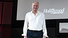 Stellan Skarsg&#229;rd pohovoil o svém ivot a kariée v Kongresovém sále...
