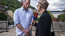 Kry�tof Mucha hodnotí pro Mirku Spá�ilovou leto�ní ro�ník festivalu (12....