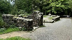 Hauswaldská kaple, léivý pramen u Srní.