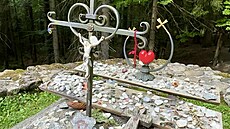 Hauswaldská kaple, léivý pramen u Srní.