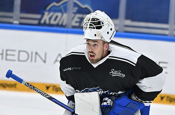 Branká Ale Stezka na prvním tréninku Komety Brno na led v nové sezon. (28....