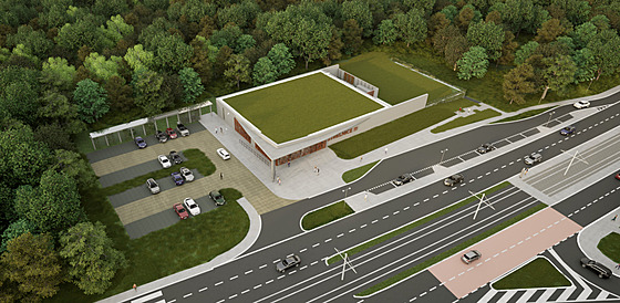Vizualizace pikového steleckého areálu v Ostrav (22. ervence 2025)
