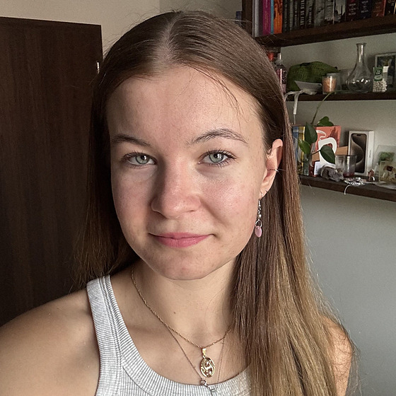 Mladá plavice ze Starého Msta Barbora Stuchlá.