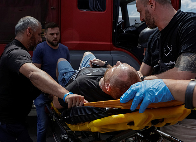 Rusové bombardovali Charkov. Zraněných jsou čtyři desítky včetně dětí