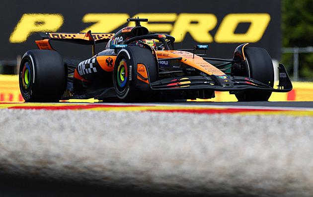 Trénink na Velkou cenu Belgie ovládl Piastri. Druhý byl Verstappen