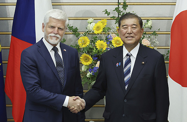 Cesta po Japonsku končí. Prezident Pavel se na závěr setkal s císařem a premiérem