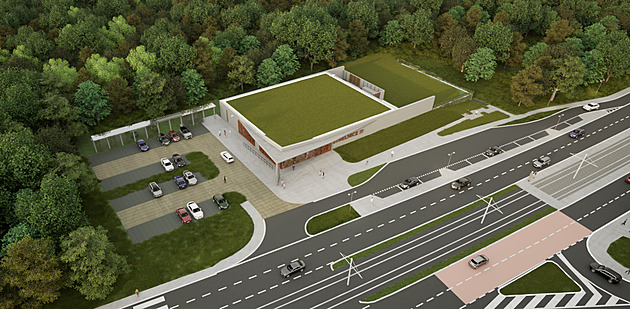 Vizualizace pikového steleckého areálu v Ostrav (22. ervence 2025)