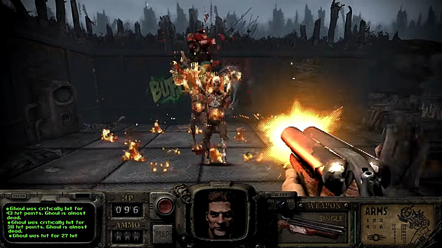Fallout ve stylu střílečky Doom? Totální konverze vypadá skvěle