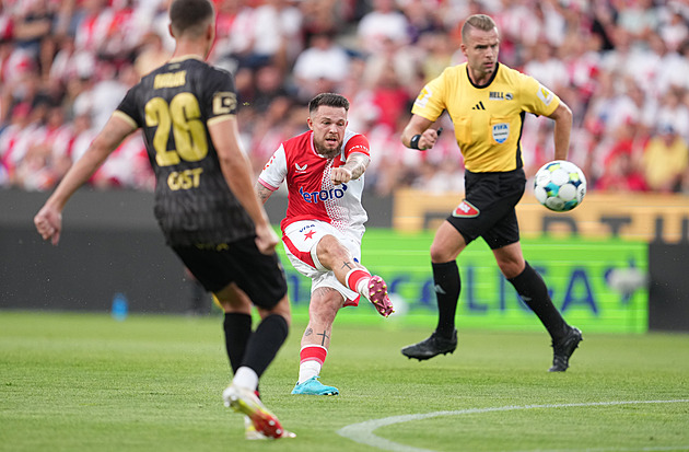 ONLINE: Hradec - Slavia, za hosty hrají Prekop, Kušej i Mbodji