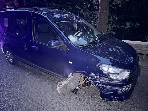 Ptaticetiletá opilá idika bourala mezi Dubinou a Kyselkou.