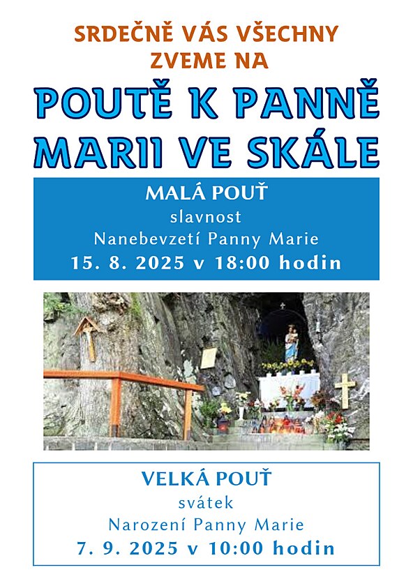 Poutní místo Panna Maria ve Skále