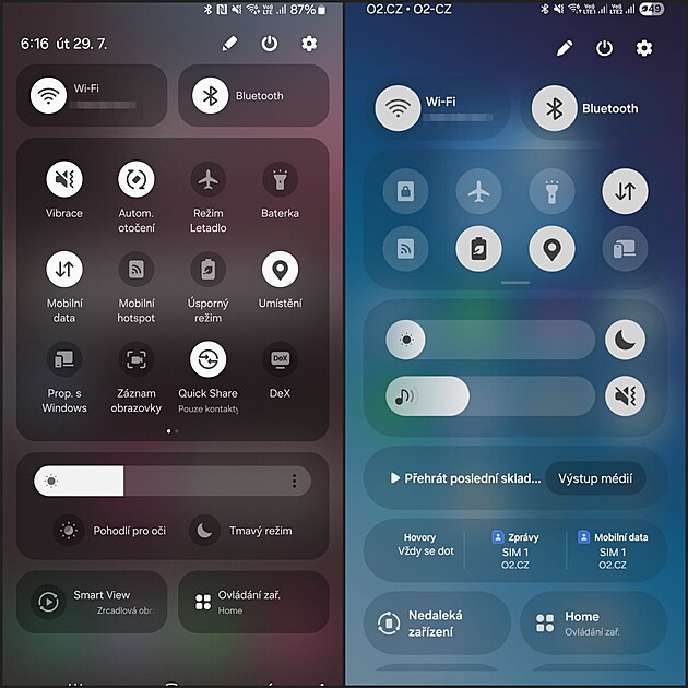 One UI 6 vs. One UI 7