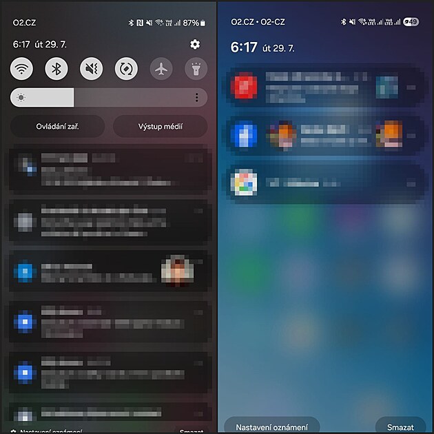 One UI 6 vs. One UI 7