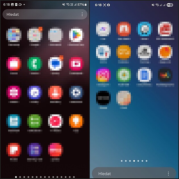 One UI 6 vs. One UI 7