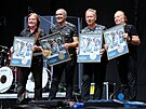 Petr Janda (vpravo) a Olympic na festivalu Bentsk! s Impulsem (24. ervence...