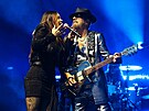 Dave Stewart a Vanessa Amorosi (Eurythmics) na festivalu Bentsk! s Impulsem...