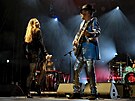 Dave Stewart a Vanessa Amorosi (Eurythmics) na festivalu Bentsk! s Impulsem...