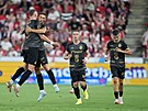 Fotbalist Hradce Krlov slav vyrovnvajc gl do st Slavie.