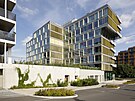 Budova s nzvem Arch je prvnm administrativnm objektem v nov tvrti Rohan...