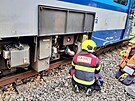 Hasii vyjdli k poru osobnho vlaku u Nejdku. Nikomu z cestujcch se nic...