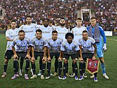 Sestava Sparty pro úvodní zápas 2. pedkola Konferenní ligy v Aktobe.