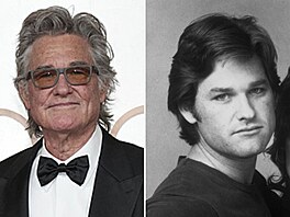 Herec Kurt Russell v souasnosti a v mládí, kdy se blýskl ve snímcích jako...