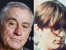 Herec Robert De Niro v souasnosti a v mládí, kdy hrál ve filmech jako Krvavá...