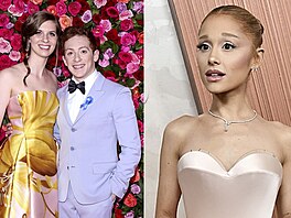 Lilly Jay, Ethan Slater a Ariana Grande