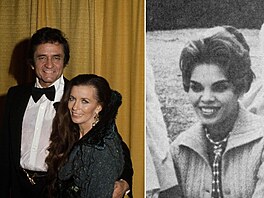Johnny Cash, Vivian Liberto a June Carter Cashová