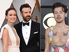Jason Sudeikis, Olicia Wilde a Harry Styles