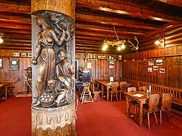 Masarykova chata na �erlichu byla otev�ena v roce 1925 za ú�asti Aloise...