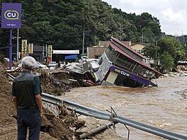 Jiní Koreu suují silné det, záplavy a sesuvy pdy. (20. ervence 2025)