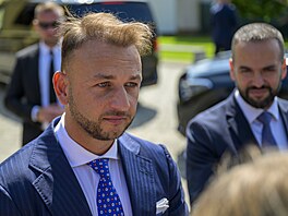 Slovenský ministr vnitra Matú utaj Etok (4. ervna 2025)