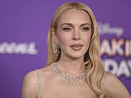 Lindsay Lohanová v Los Angeles (22. ervence 2025)