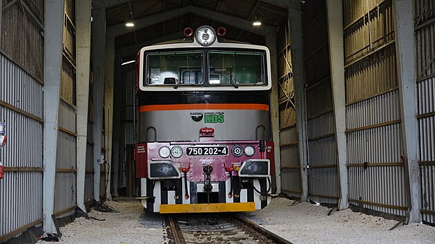 Lokomotiva ady T 478.4 (754) Brejlovec tyka