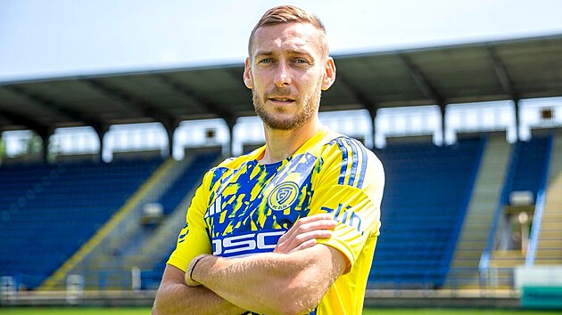 Jan Kalabi�ka ve zlínském dresu.
