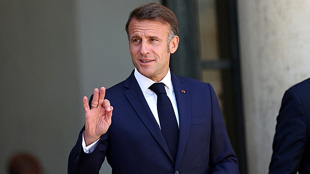 Emmanuel Macron (18. ervence 2025)