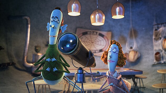 Sn�mek z filmu�Websterovi: P��b�hy na pavou��m vl�kn�