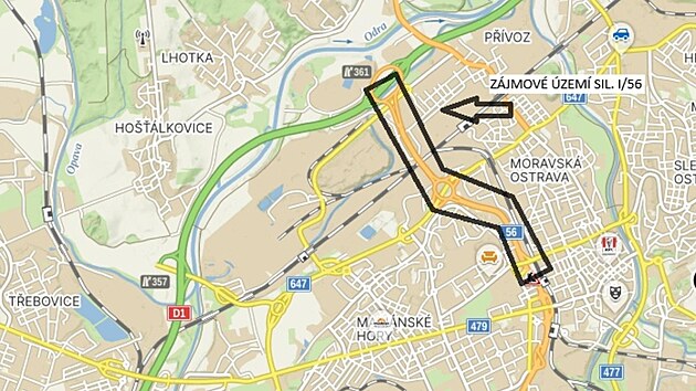 Od pondl se dva msce bude opravovat takzvan Prodlouen Msteck, dlnin pivad z centra Ostravy. (23. ervence 2025)