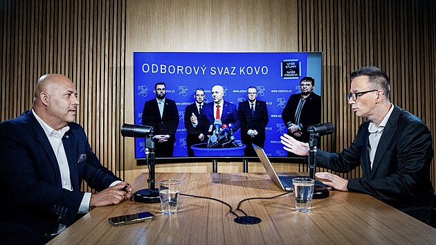 Hostem Rozstřelu je Roman Ďurčo, předseda odborového svazu KOVO.