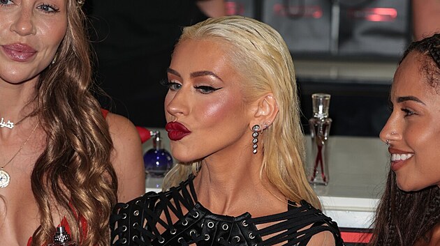 Christina Aguilera v Londn (22. ervence 2025)