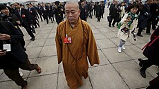 P�edstavený slavného buddhistického klá�tera �ao-lin v �ín� �� Jung-sin (4....