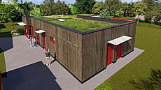 kolka z kontejner. Nová kolka v Karviné za 24 milion bude mít kapacitu 25...