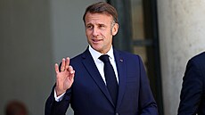 Emmanuel Macron (18. ervence 2025)