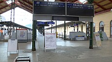 Týden nebudou na pra�ské Masarykovo nádra�í jezdit vlaky