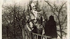 Dosud nezve�ejn�ná fotografie brigádního generála a zpravodajce Franti�ka...