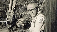 Dosud nezve�ejn�ná fotografie brigádního generála a zpravodajce Franti�ka...